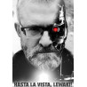 Plakat z gaśnicowym motywem "Terminator"